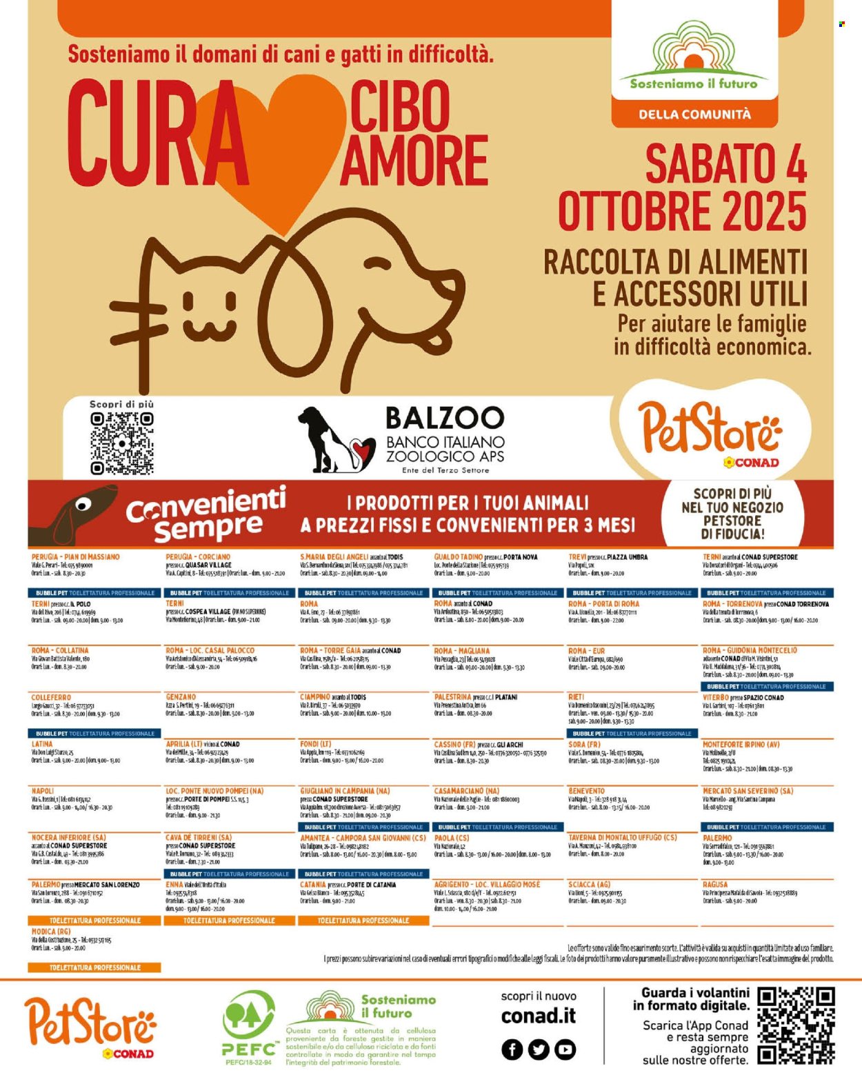 Volantino Pet Store Conad - 10/9/2025 - 7/10/2025. Pagina 8
