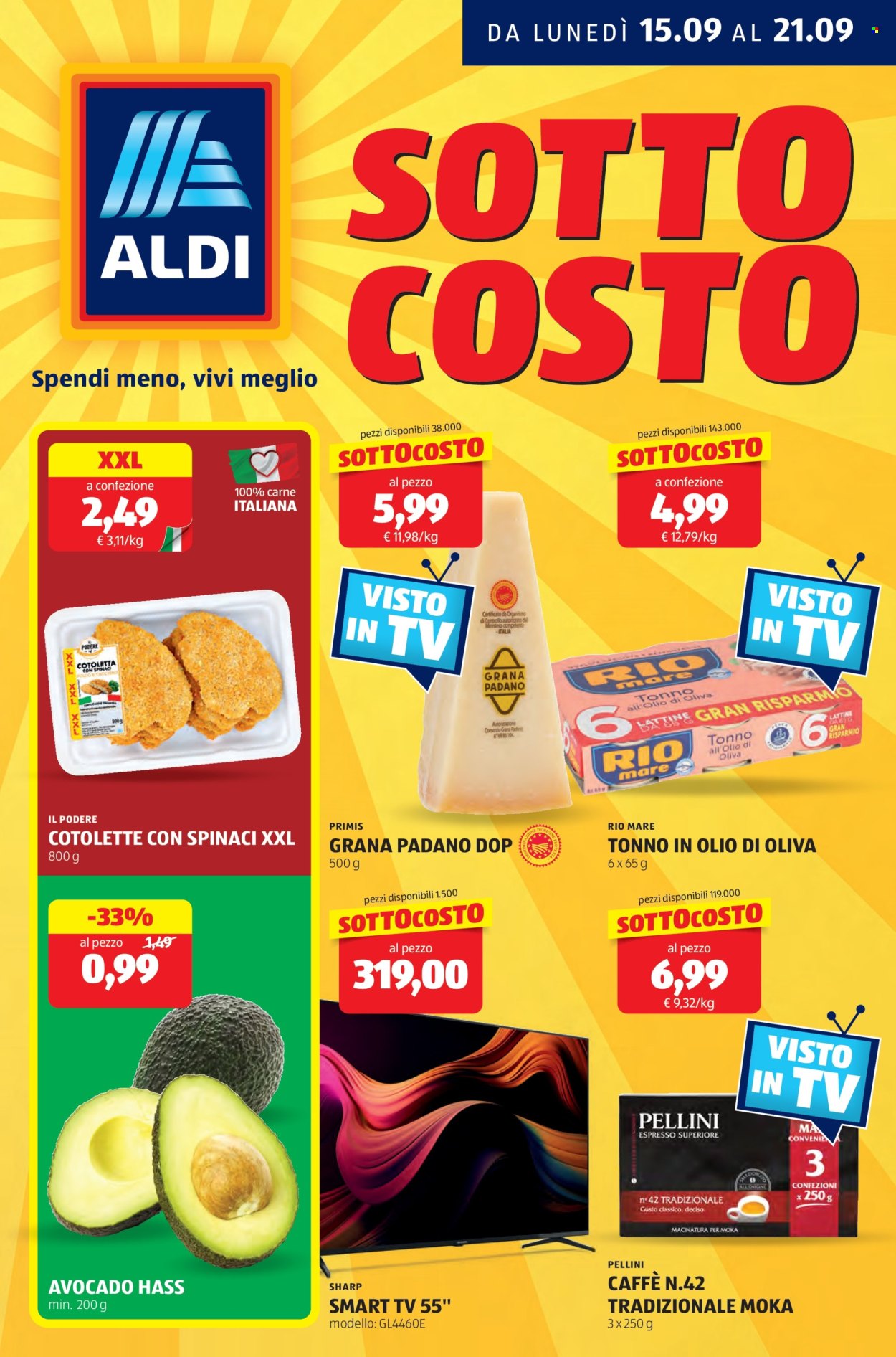 Volantino Aldi - 15/9/2025 - 21/9/2025. Pagina 1