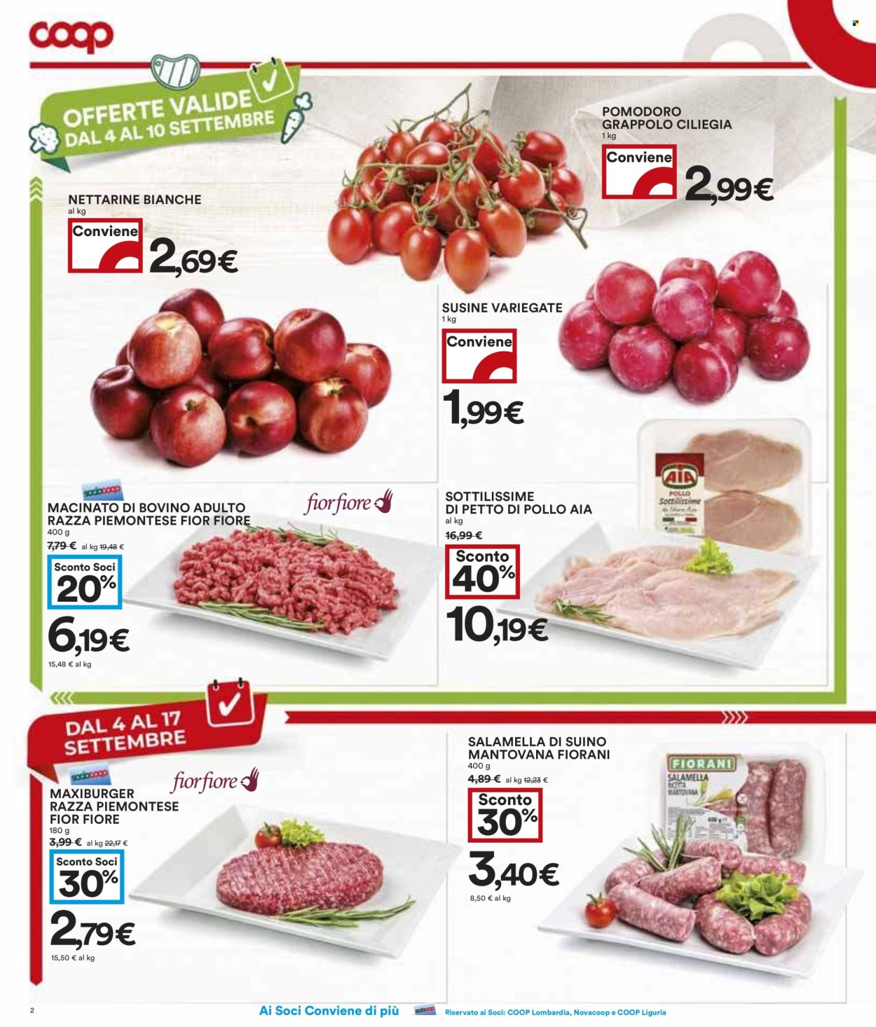 Volantino Coop - 4/9/2025 - 17/9/2025. Pagina 2