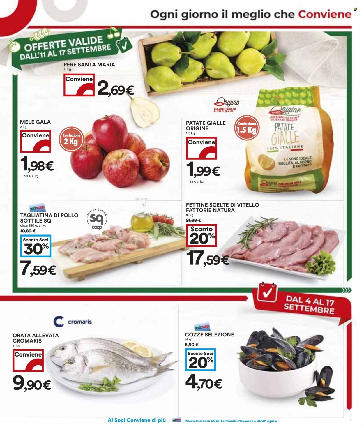 Volantino Coop - 4/9/2025 - 17/9/2025. Pagina 3
