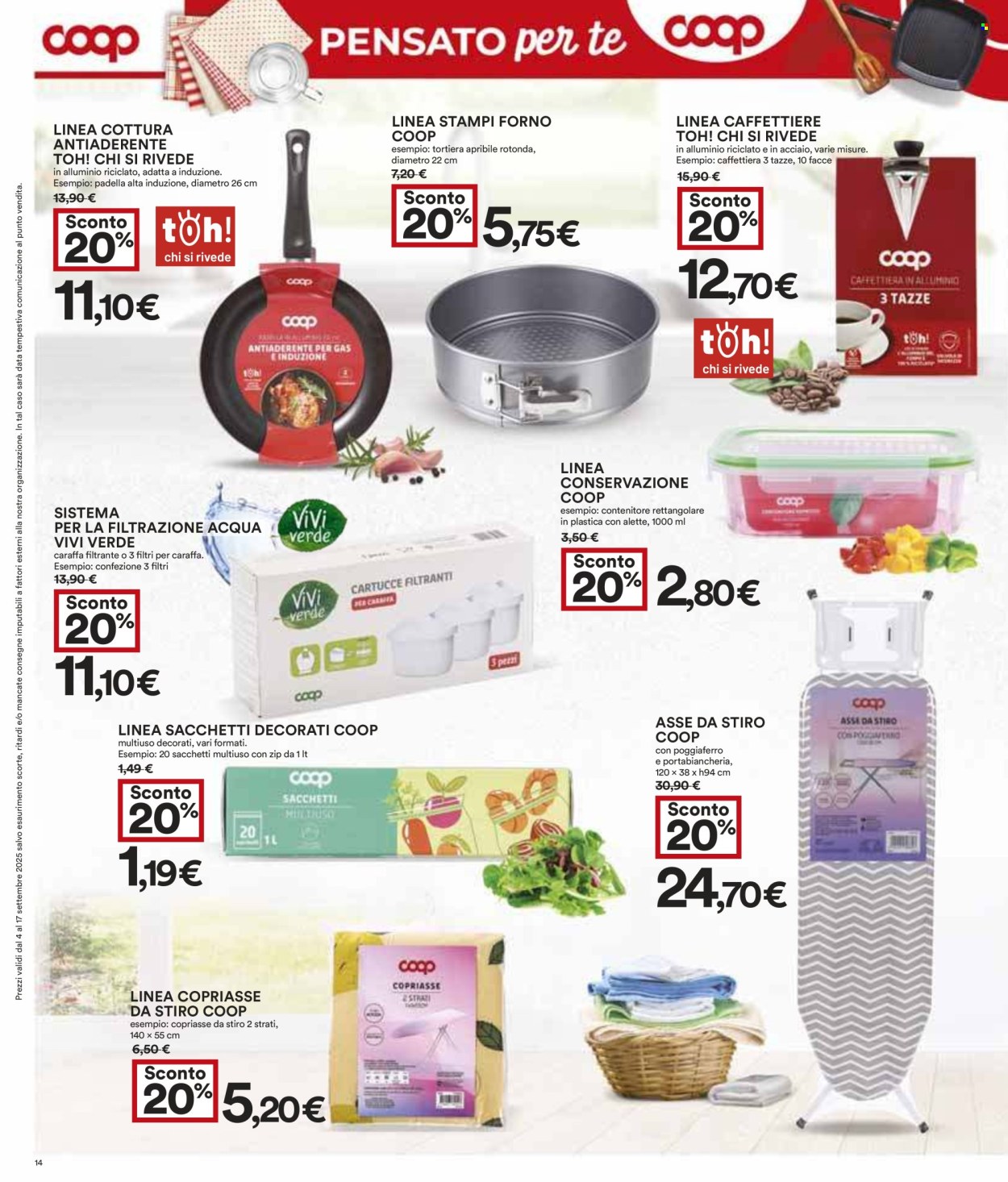 Volantino Coop - 4/9/2025 - 17/9/2025. Pagina 14