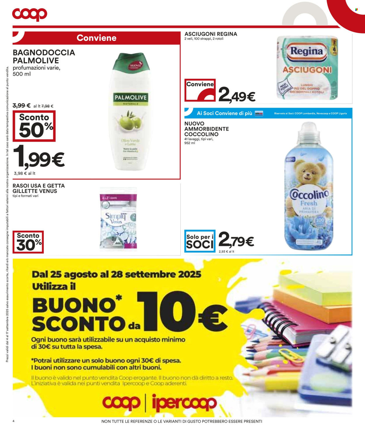 Volantino Coop - 4/9/2025 - 17/9/2025. Pagina 4