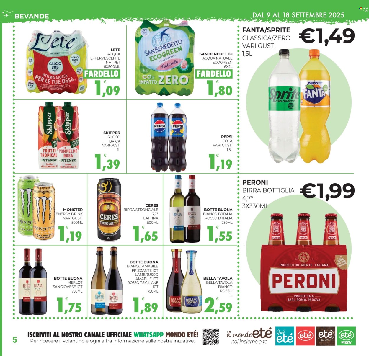 Volantino Eté - 9/9/2025 - 18/9/2025. Pagina 5