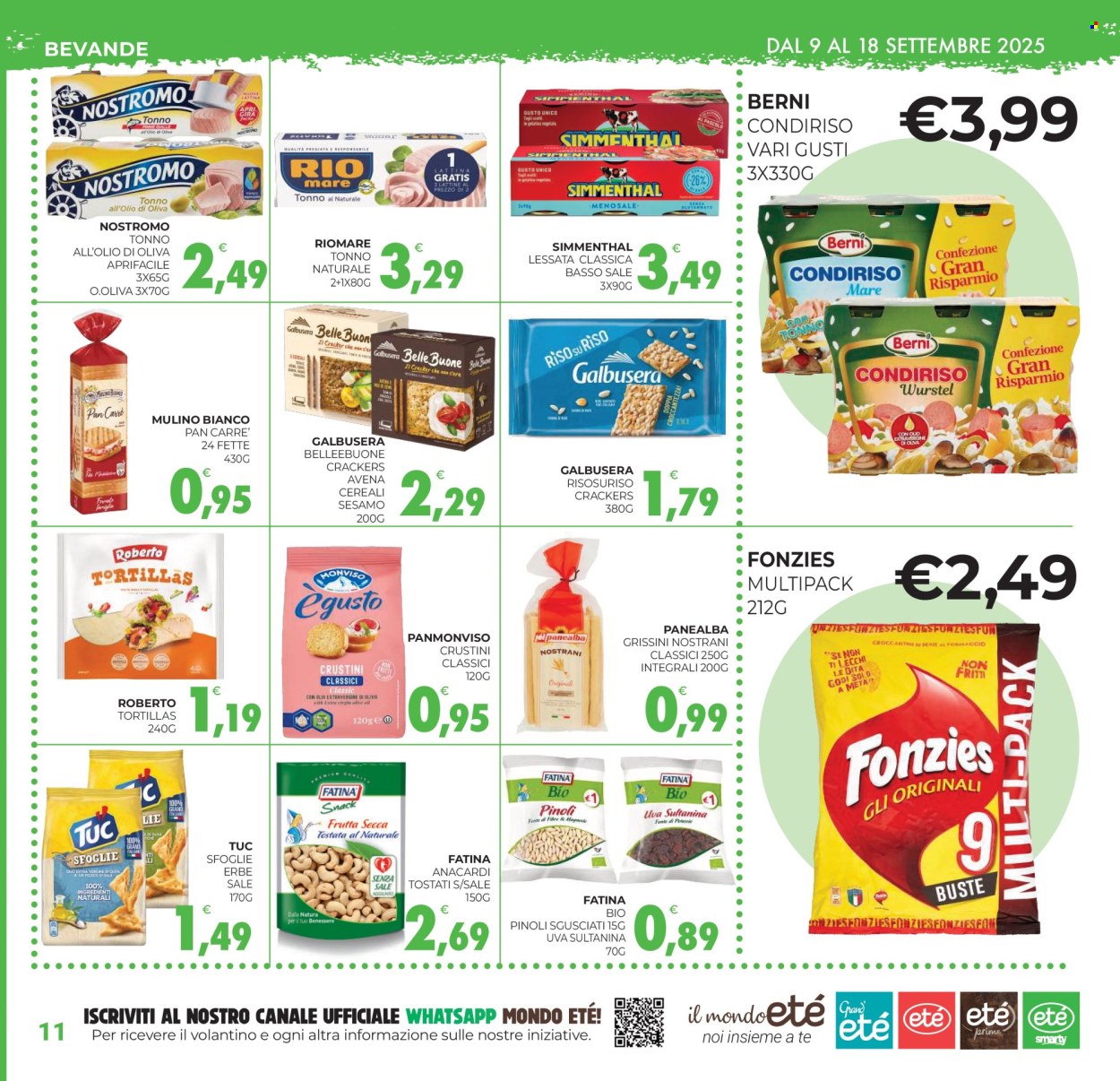 Volantino Eté - 9/9/2025 - 18/9/2025. Pagina 11