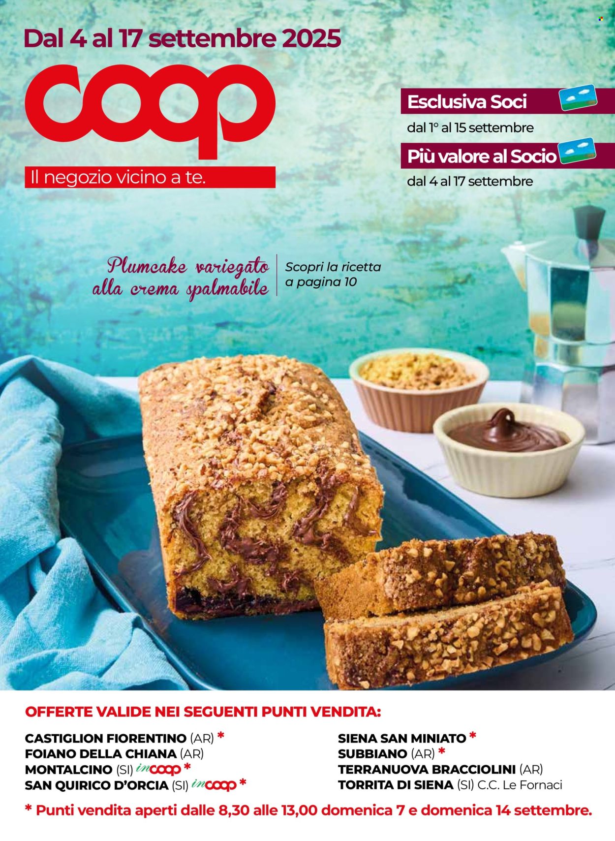 Volantino Coop - 4/9/2025 - 17/9/2025. Pagina 1