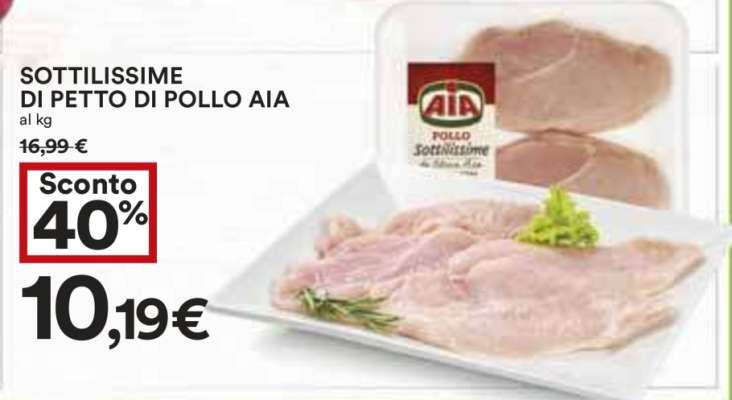 SOTTILISSIME DI PETTO DI POLLO AIA