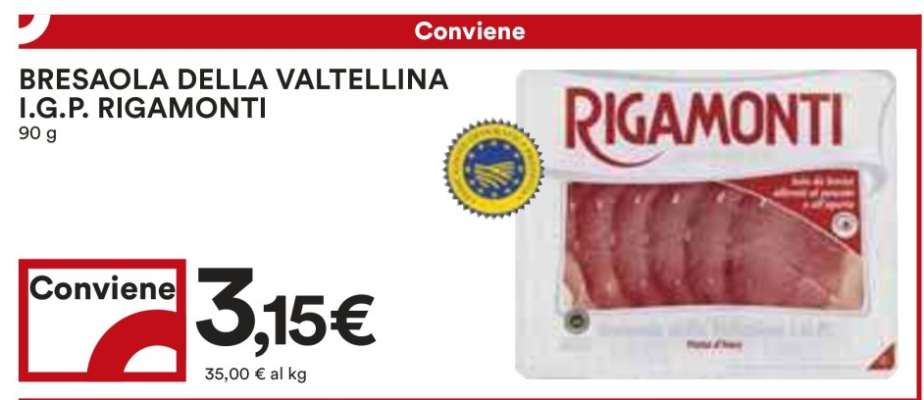 Bresaola della Valtellina I.G.P. Rigamonti