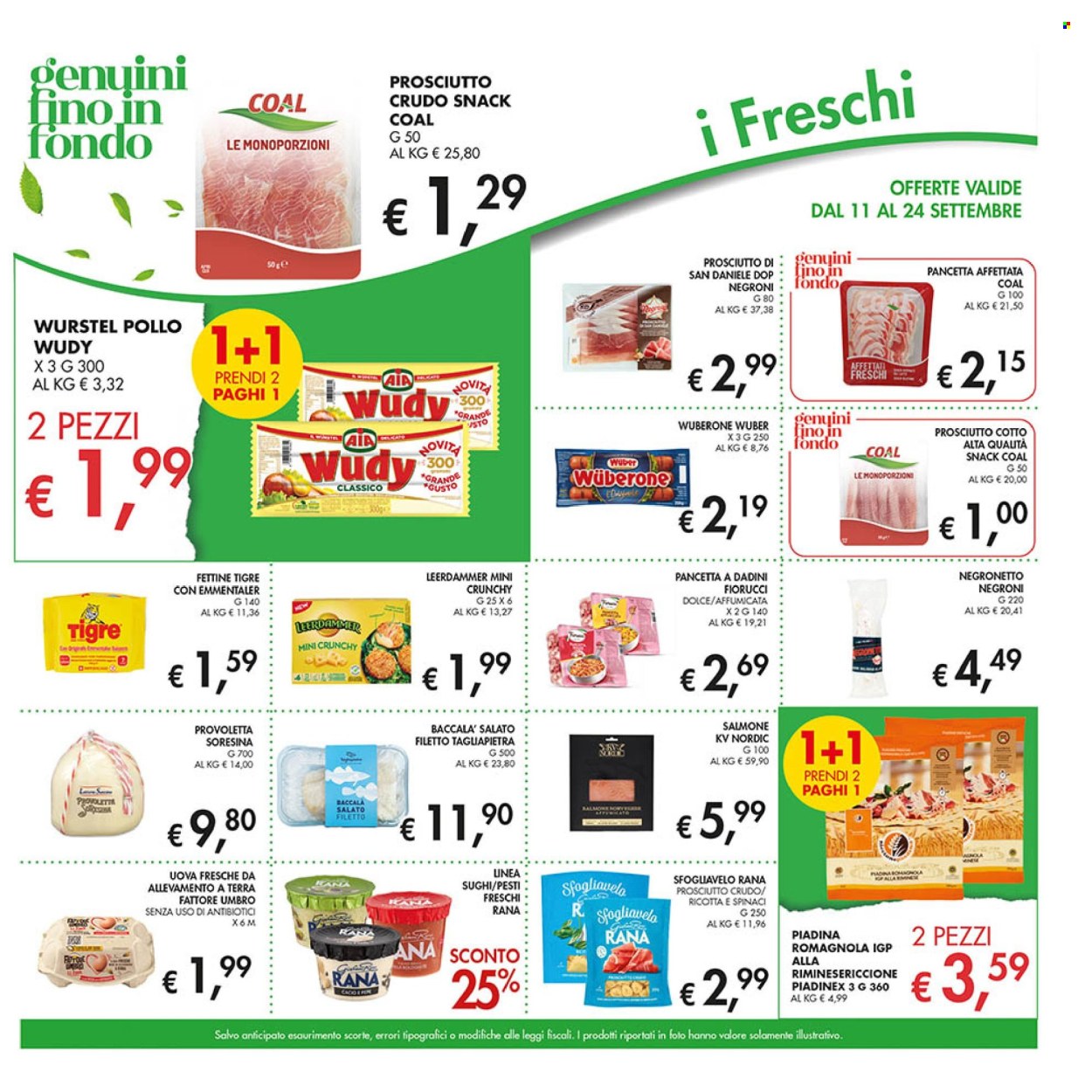 Volantino COAL - 11/9/2025 - 24/9/2025. Pagina 11