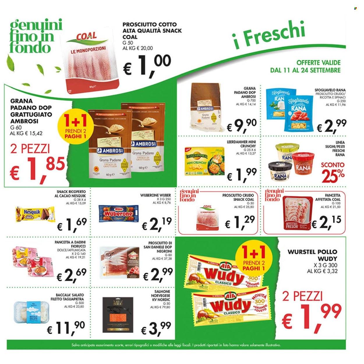 Volantino COAL - 11/9/2025 - 24/9/2025. Pagina 9