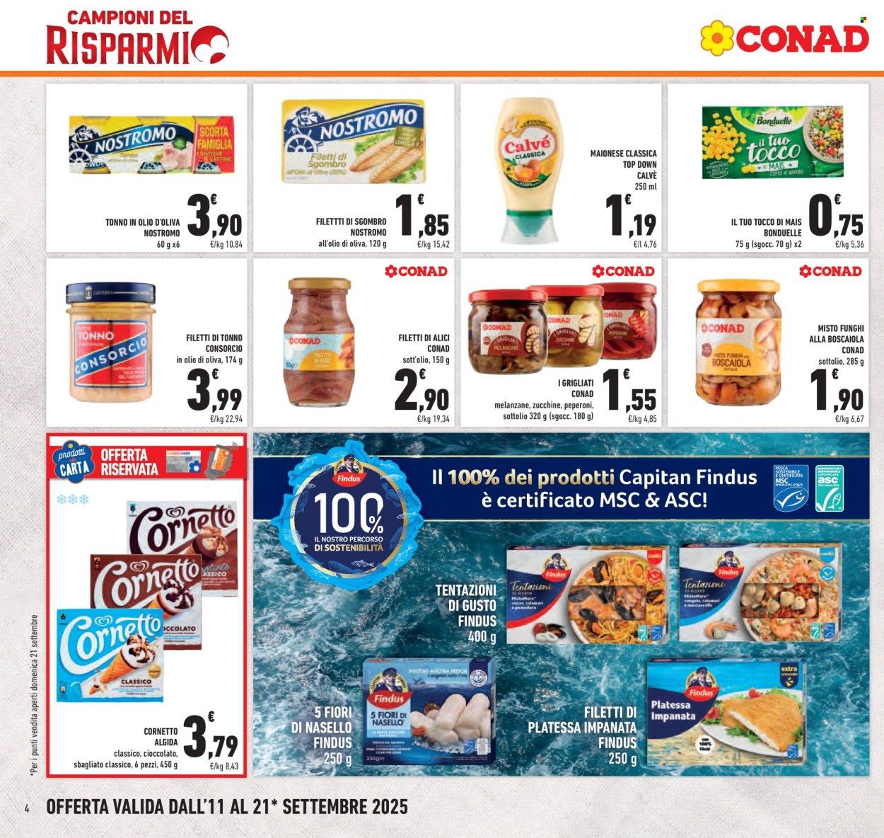 Volantino Conad - 11/9/2025 - 21/9/2025. Pagina 4
