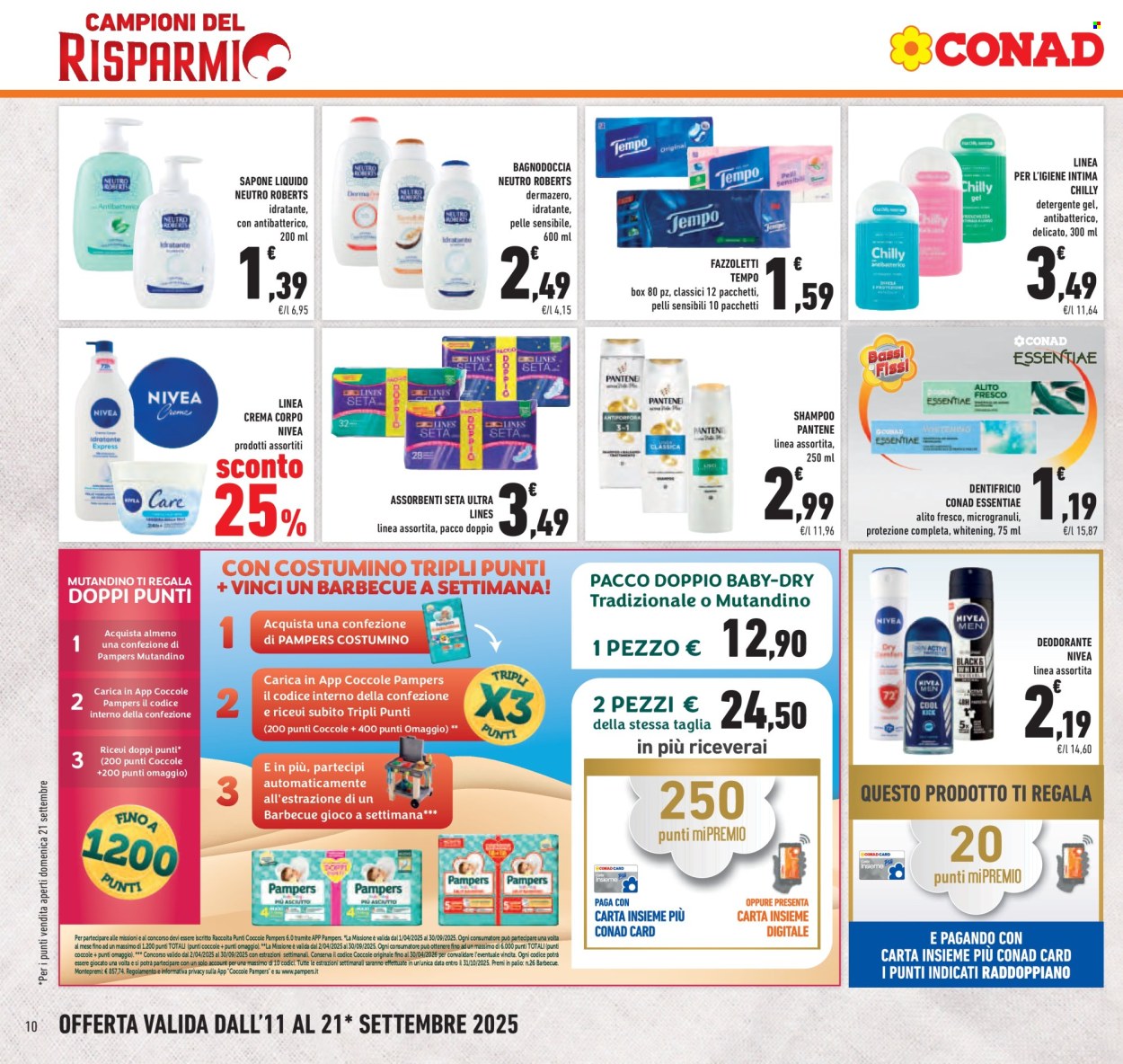 Volantino Conad - 11/9/2025 - 21/9/2025. Pagina 10