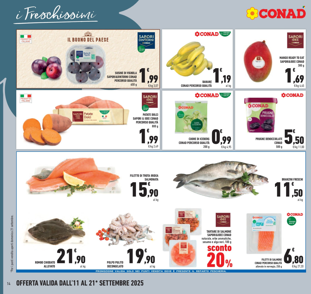 Volantino Conad - 11/9/2025 - 21/9/2025. Pagina 14