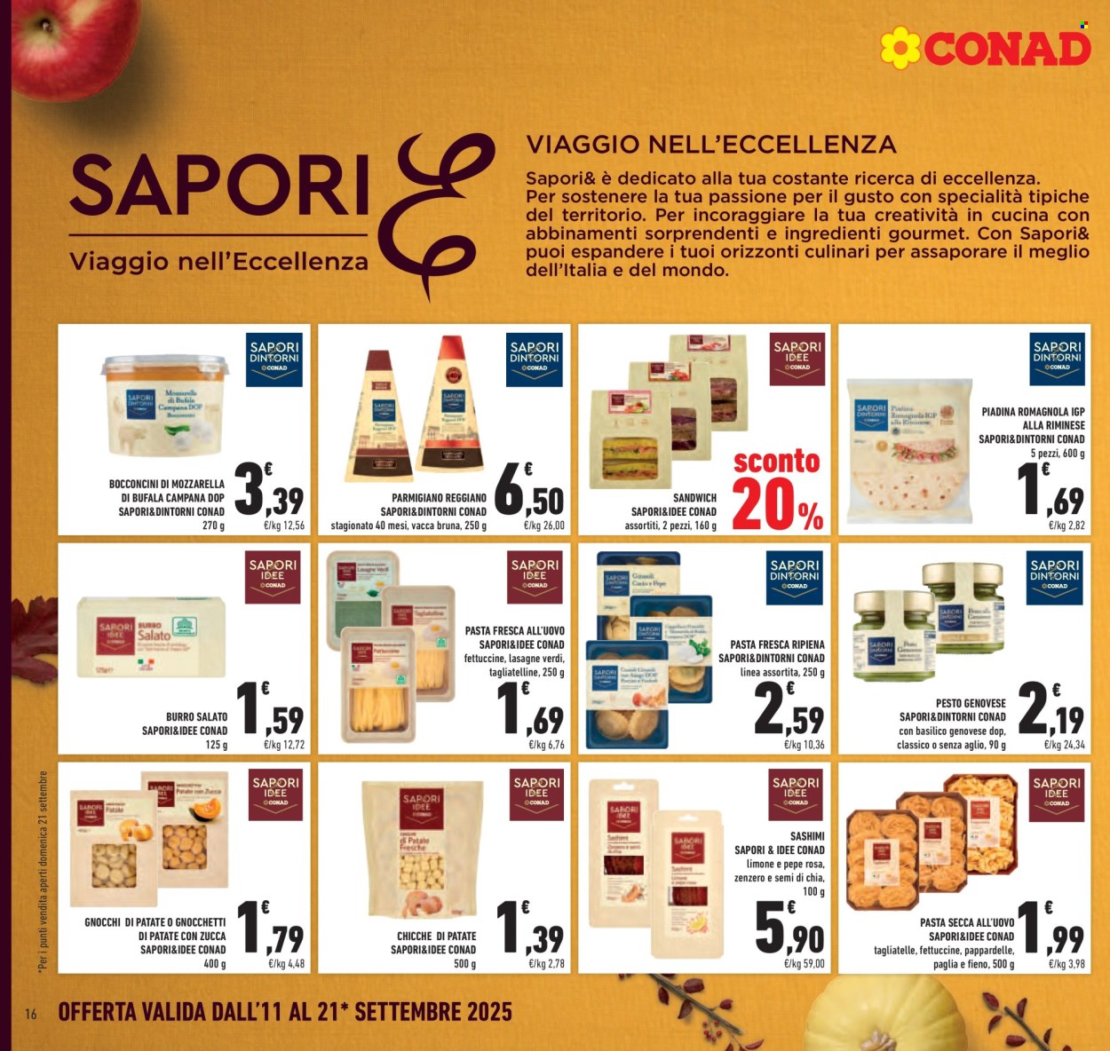 Volantino Conad - 11/9/2025 - 21/9/2025. Pagina 16