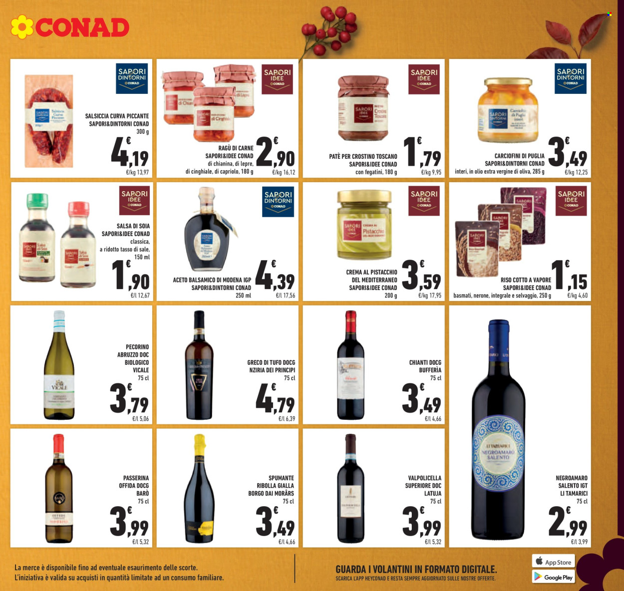 Volantino Conad - 11/9/2025 - 21/9/2025. Pagina 17