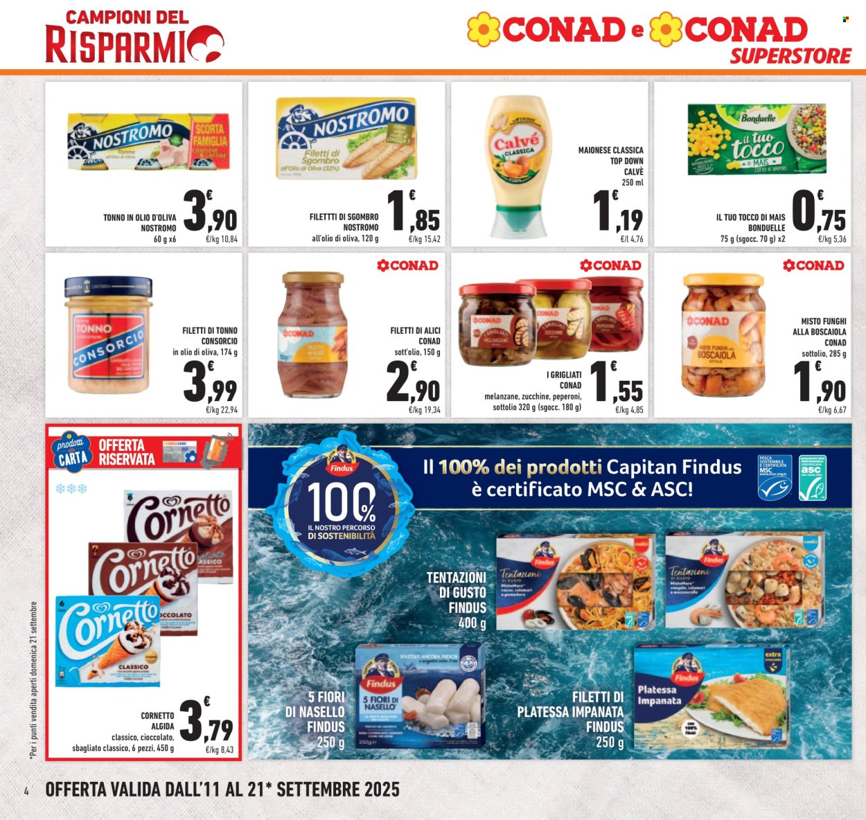 Volantino Conad Superstore - 11/9/2025 - 21/9/2025. Pagina 4