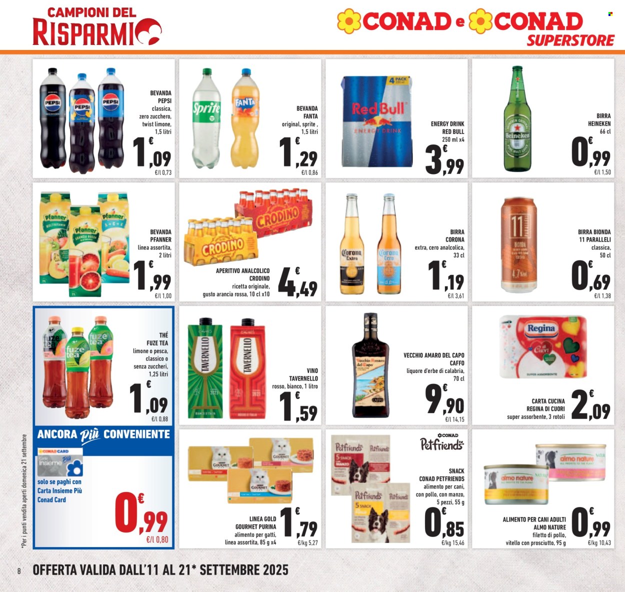 Volantino Conad Superstore - 11/9/2025 - 21/9/2025. Pagina 8