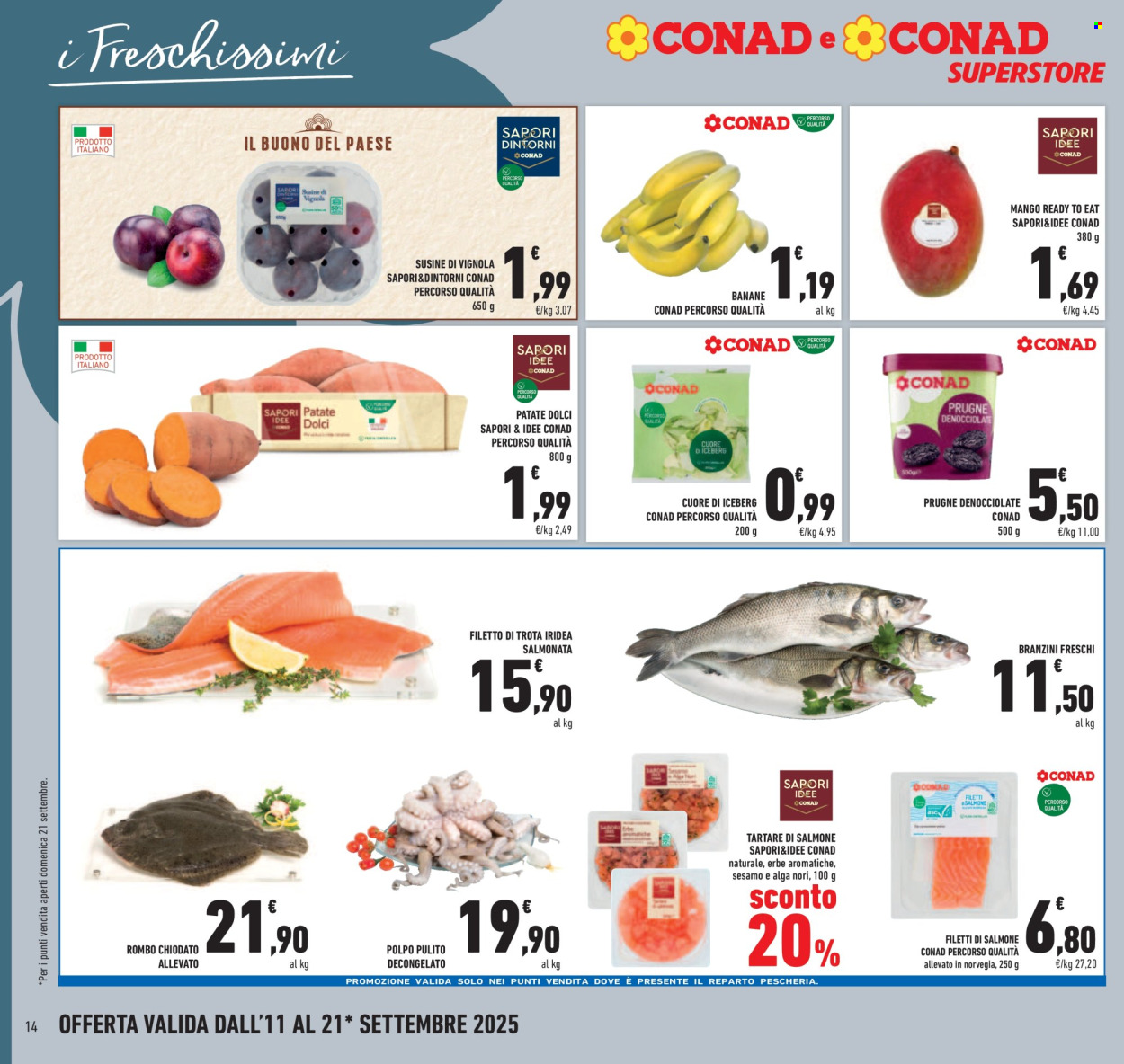 Volantino Conad Superstore - 11/9/2025 - 21/9/2025. Pagina 14