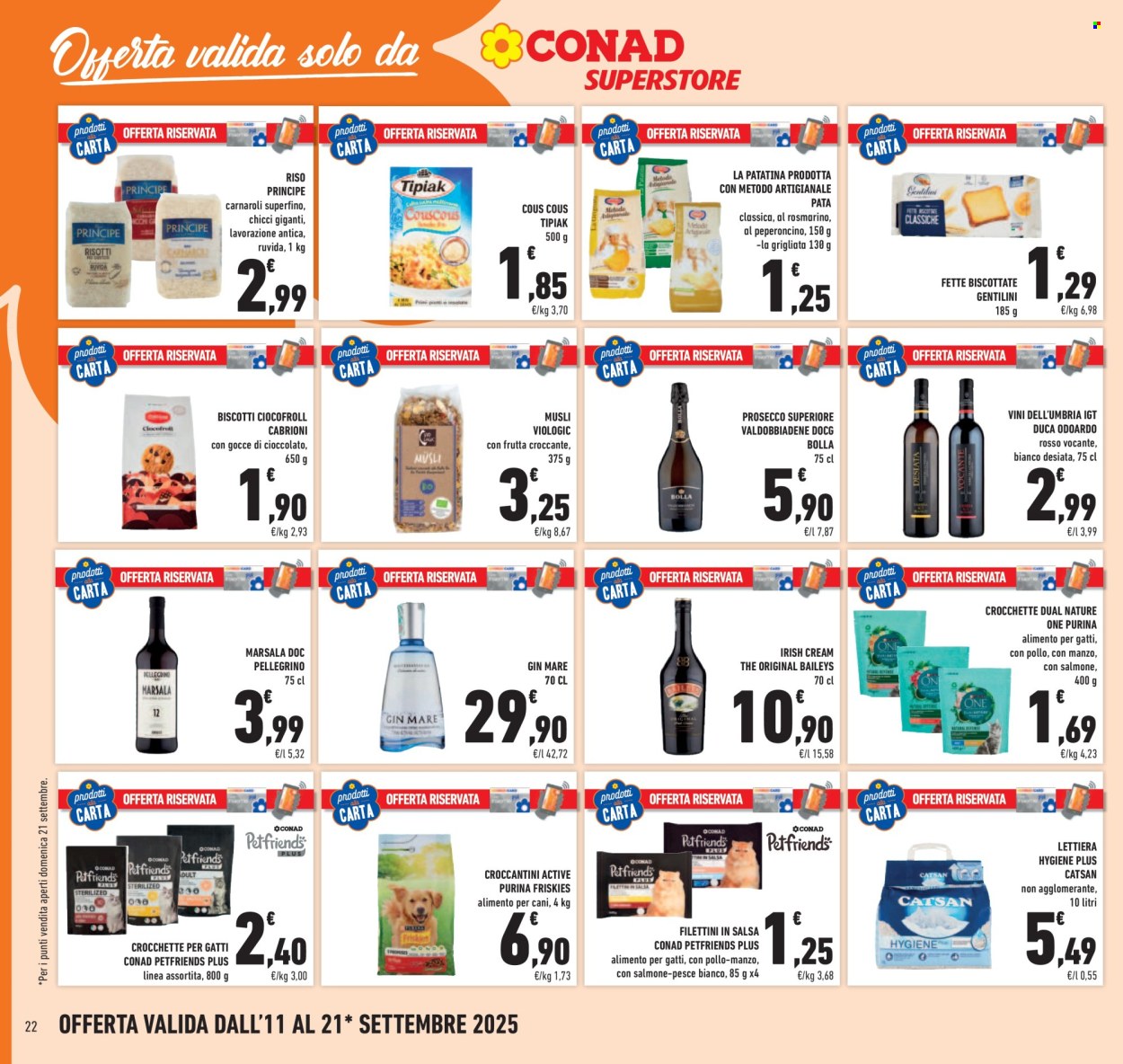 Volantino Conad Superstore - 11/9/2025 - 21/9/2025. Pagina 22