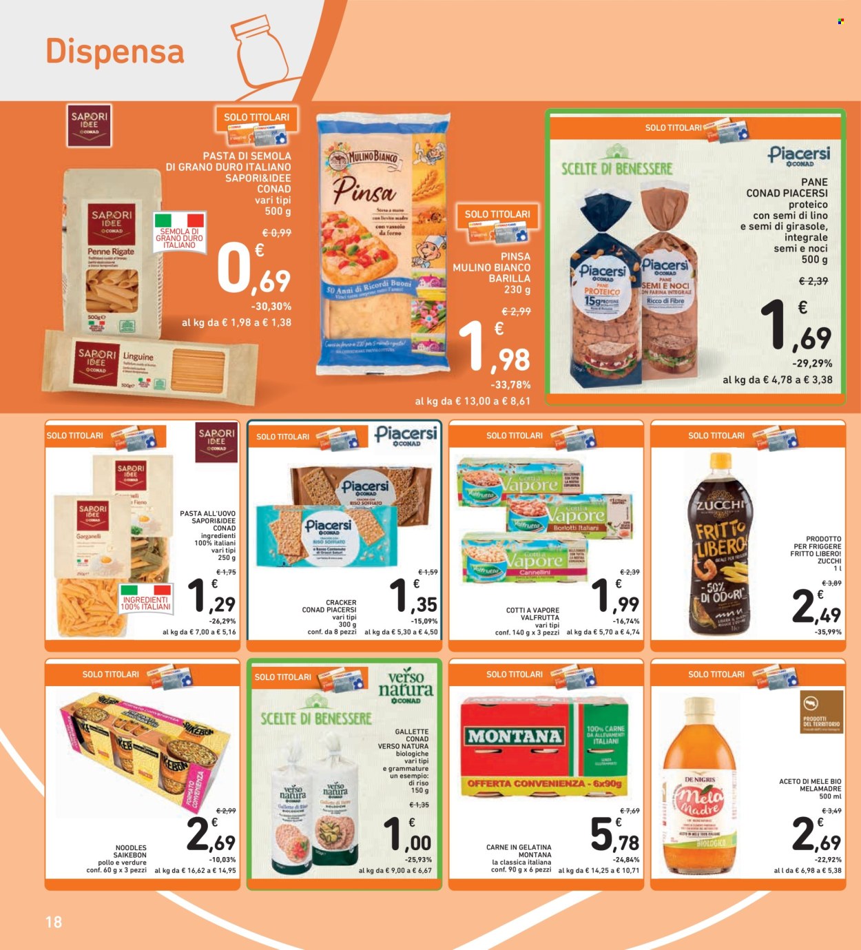 Volantino Spazio Conad - 15/9/2025 - 25/9/2025. Pagina 18