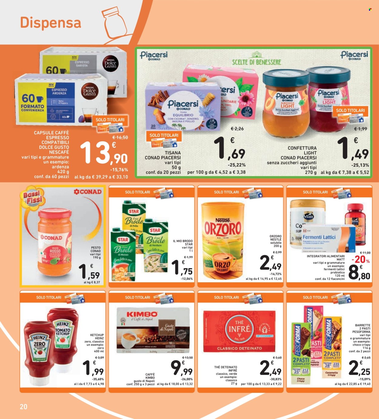 Volantino Spazio Conad - 15/9/2025 - 25/9/2025. Pagina 20