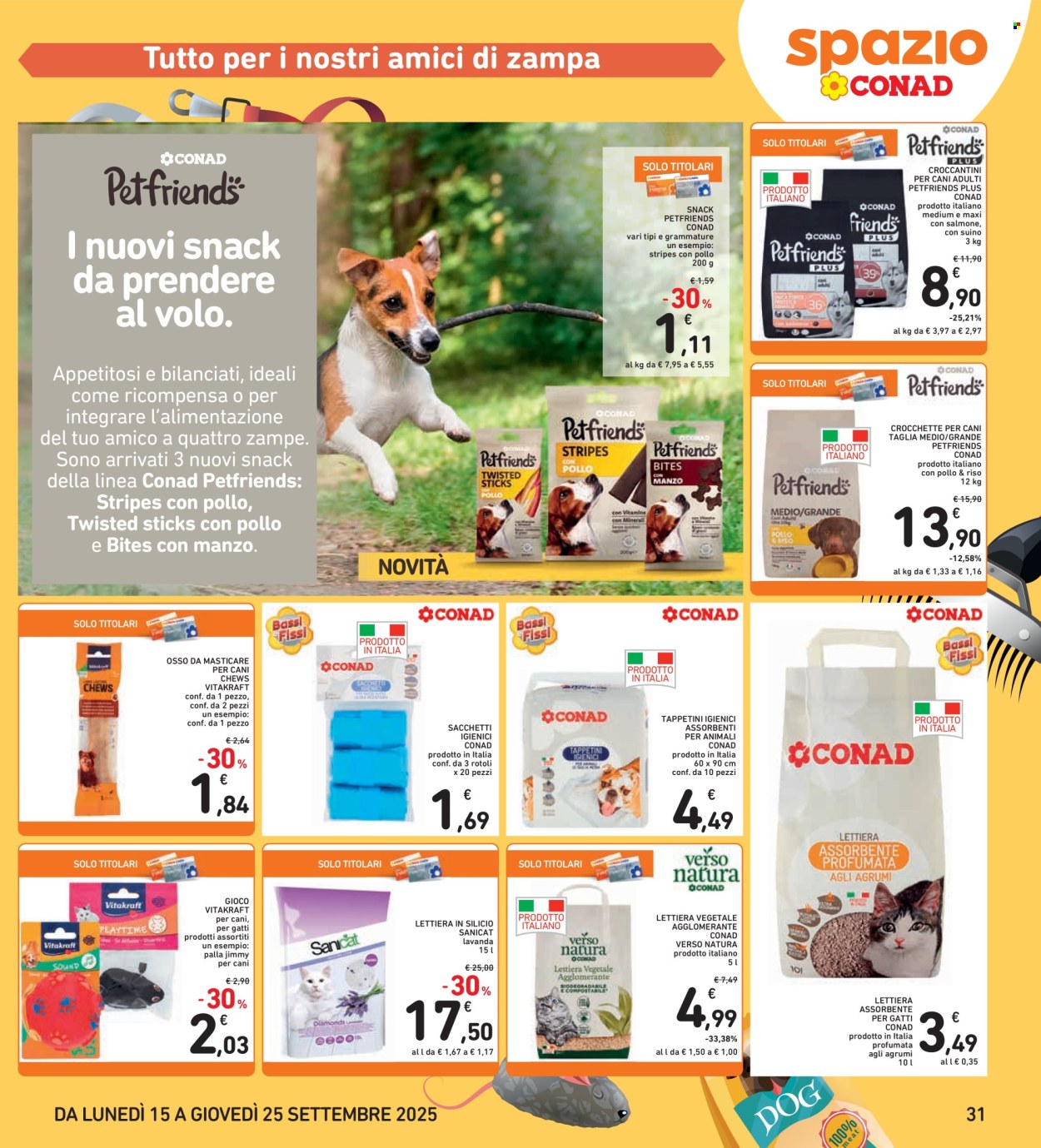 Volantino Spazio Conad - 15/9/2025 - 25/9/2025. Pagina 31