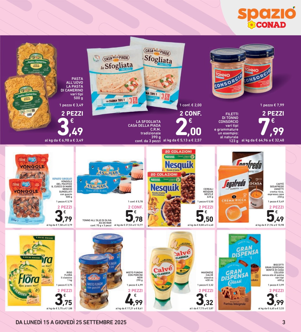 Volantino Spazio Conad - 15/9/2025 - 25/9/2025. Pagina 3