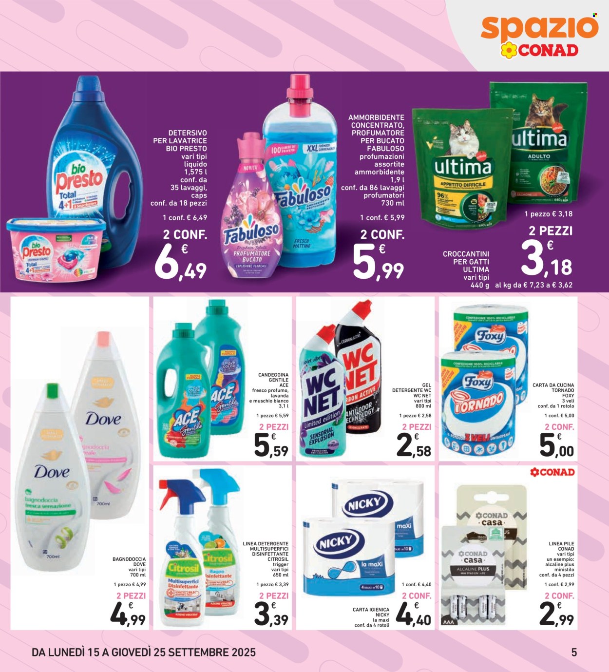 Volantino Spazio Conad - 15/9/2025 - 25/9/2025. Pagina 5