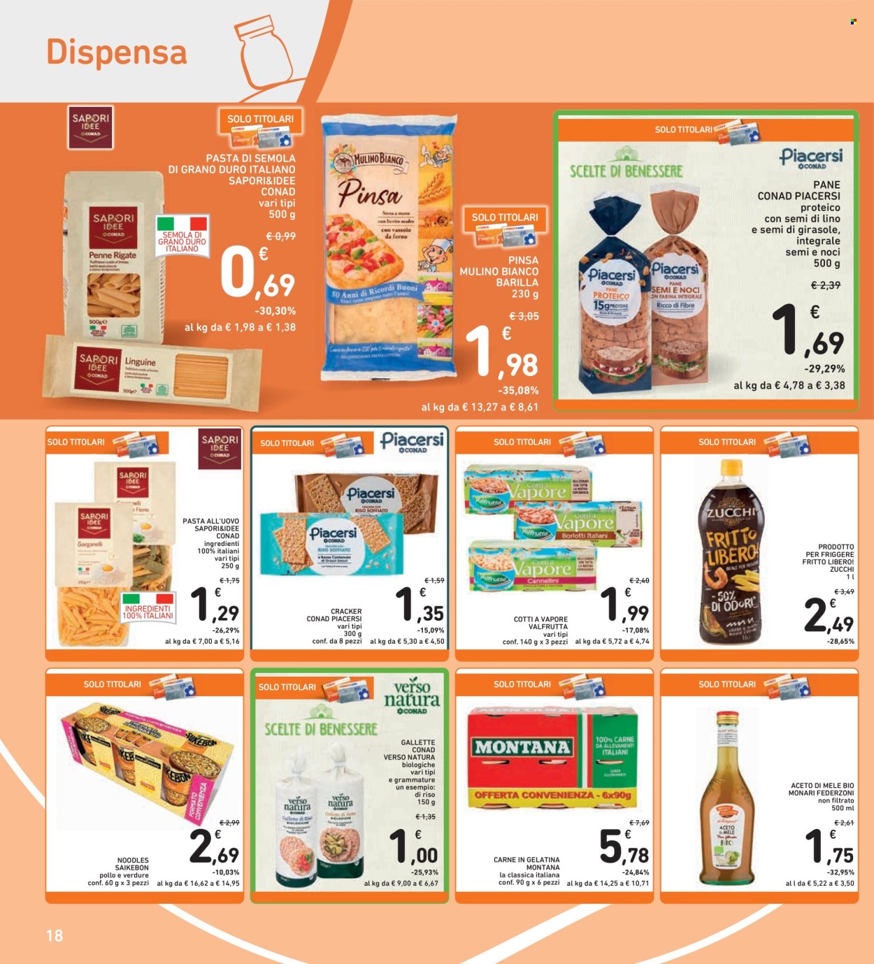 Volantino Spazio Conad - 15/9/2025 - 25/9/2025. Pagina 18