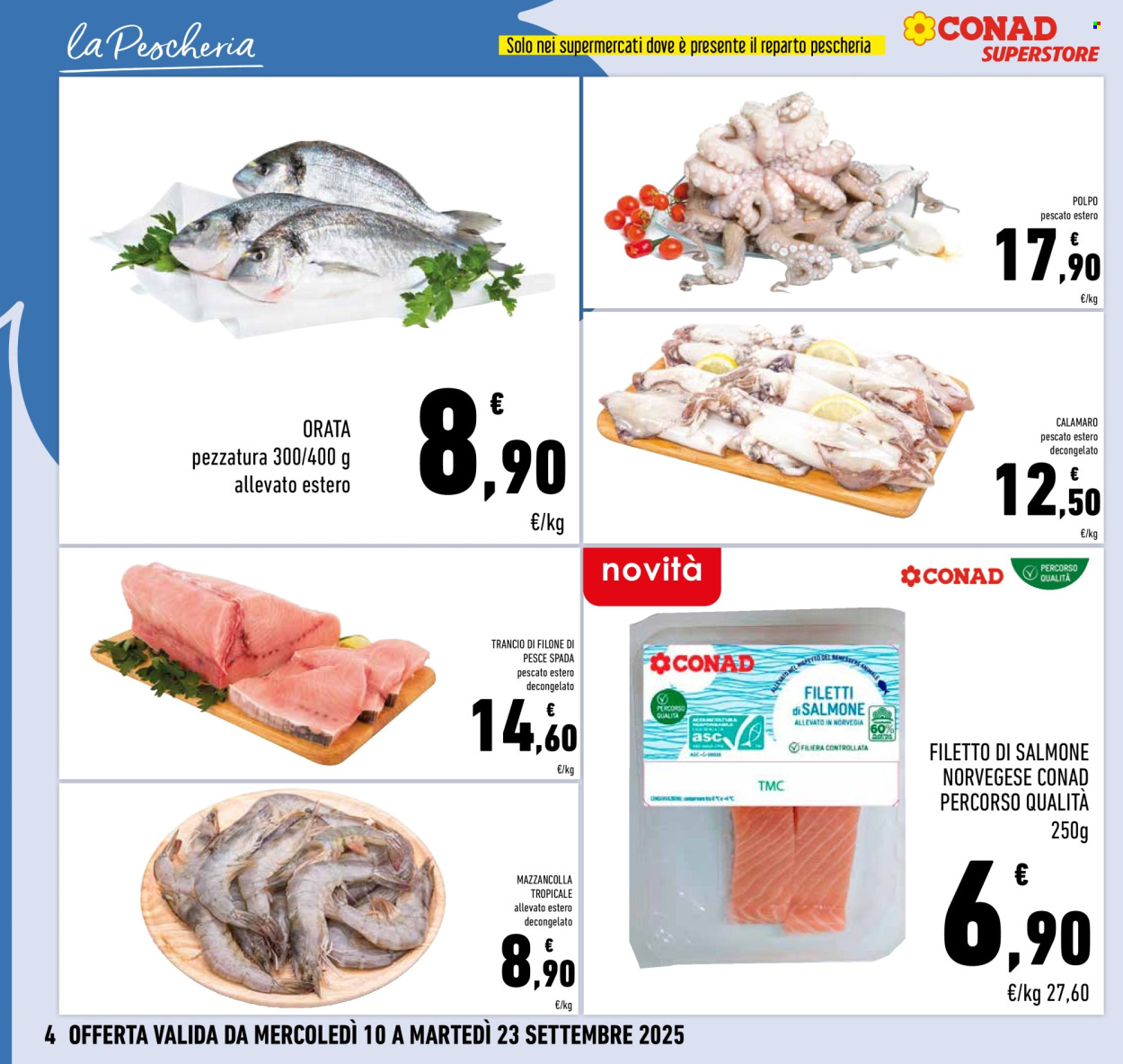 Volantino Conad Superstore - 11/9/2025 - 23/9/2025. Pagina 4