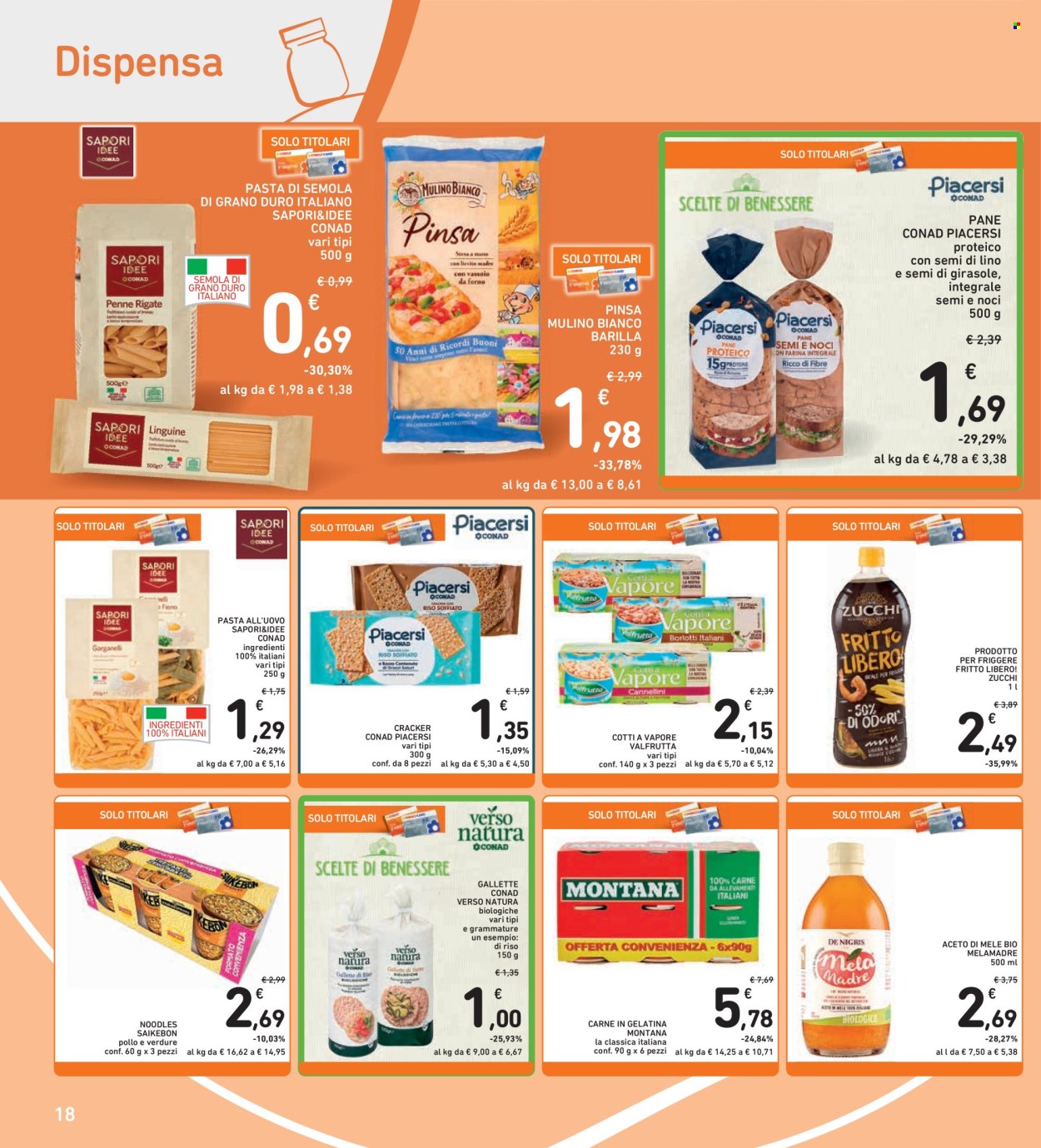 Volantino Spazio Conad - 15/9/2025 - 25/9/2025. Pagina 18