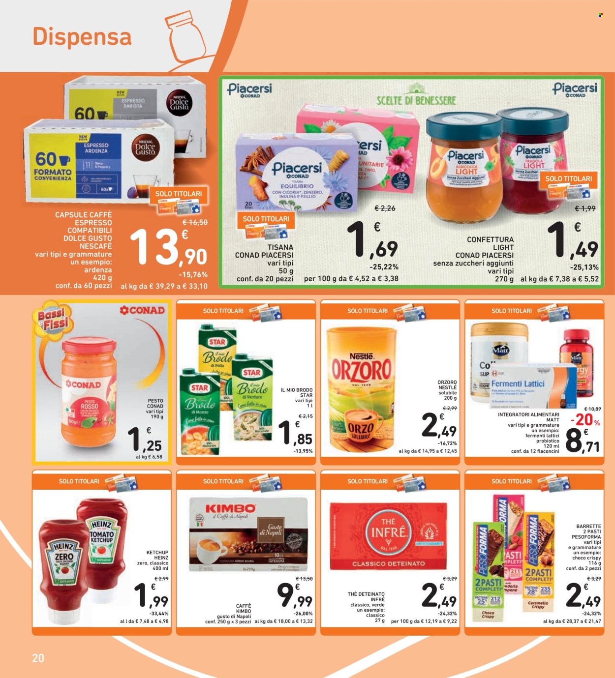 Volantino Spazio Conad - 15/9/2025 - 25/9/2025. Pagina 20