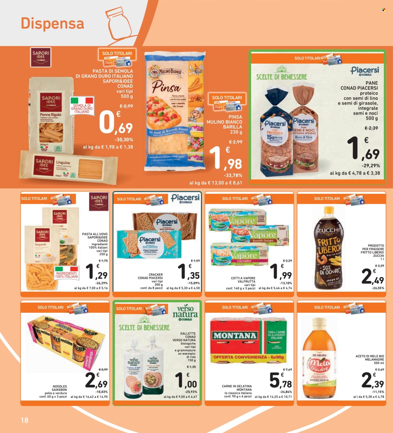 Volantino Spazio Conad - 15/9/2025 - 25/9/2025. Pagina 18