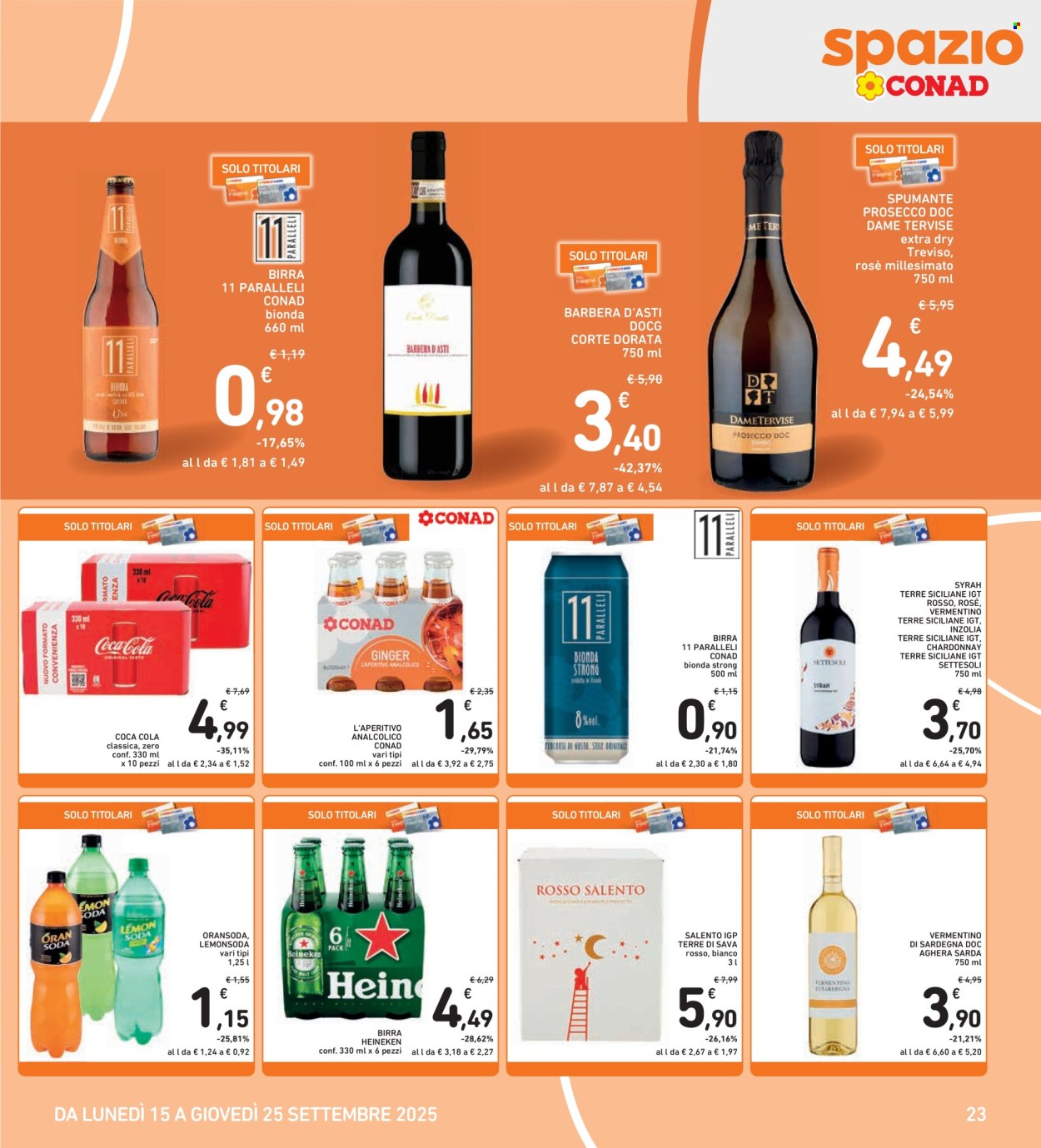 Volantino Spazio Conad - 15/9/2025 - 25/9/2025. Pagina 23