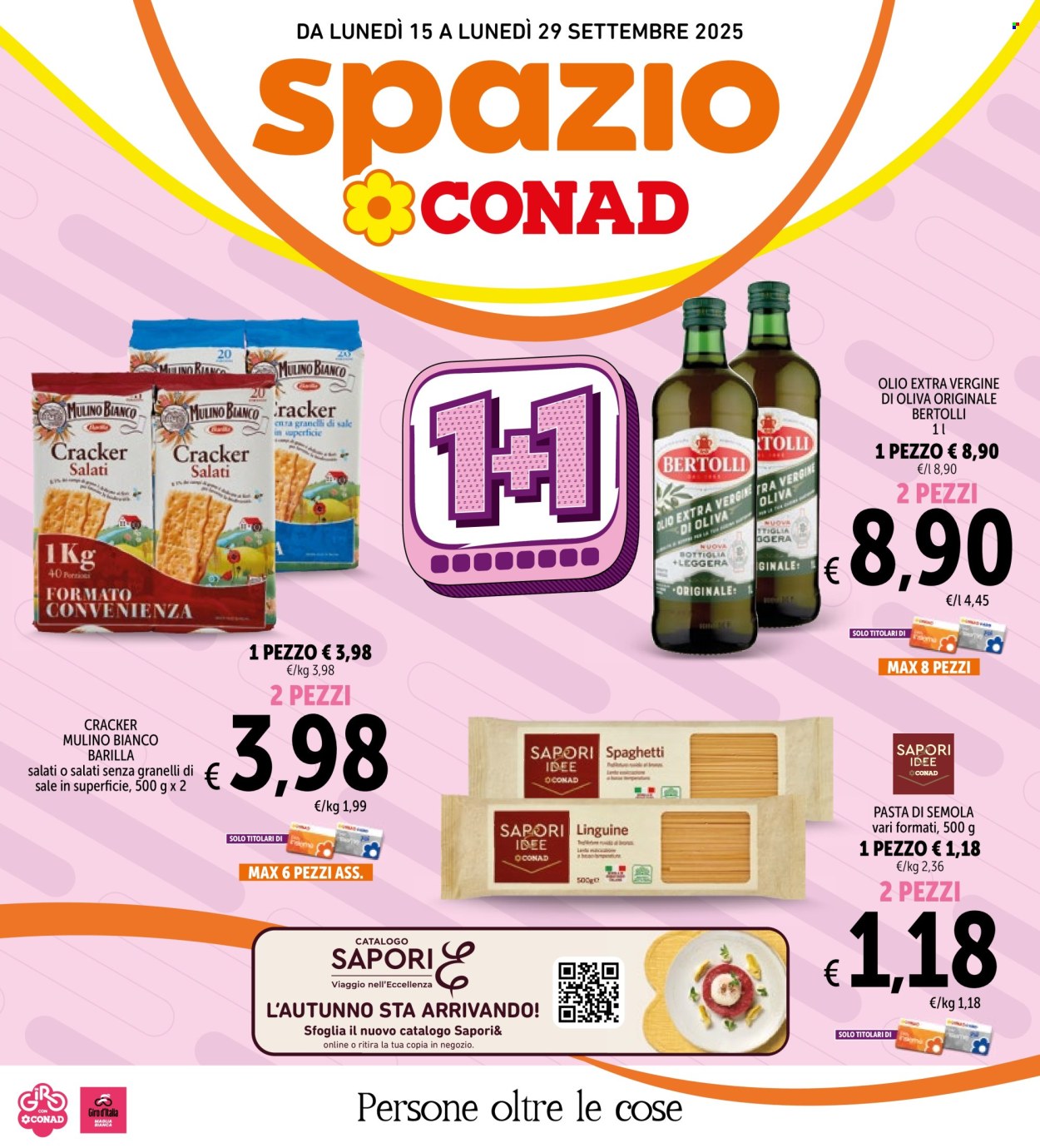 Volantino Spazio Conad - 15/9/2025 - 29/9/2025. Pagina 1