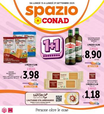 Volantino Spazio Conad - 15/9/2025 - 29/9/2025.