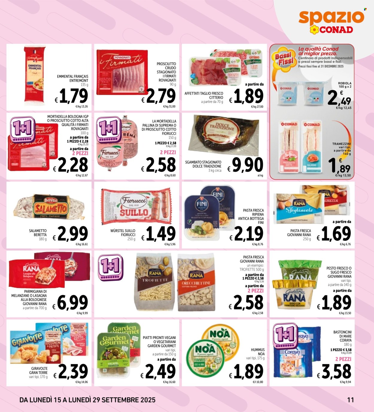 Volantino Spazio Conad - 15/9/2025 - 29/9/2025. Pagina 11