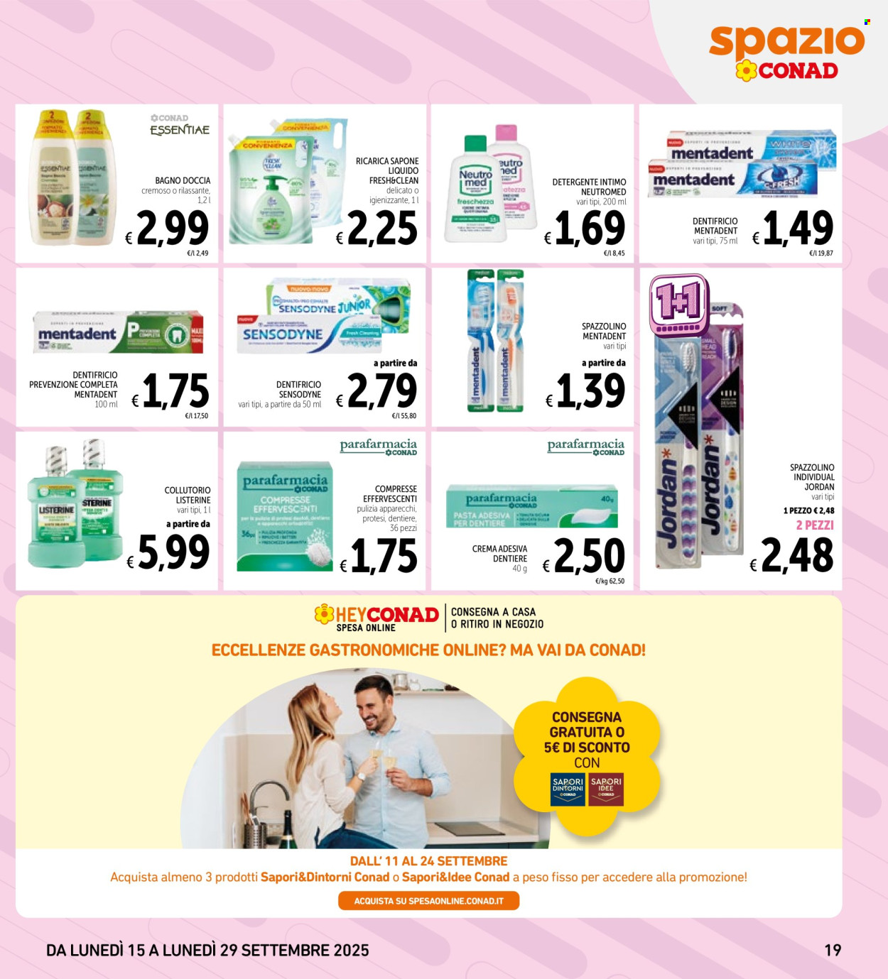 Volantino Spazio Conad - 15/9/2025 - 29/9/2025. Pagina 19