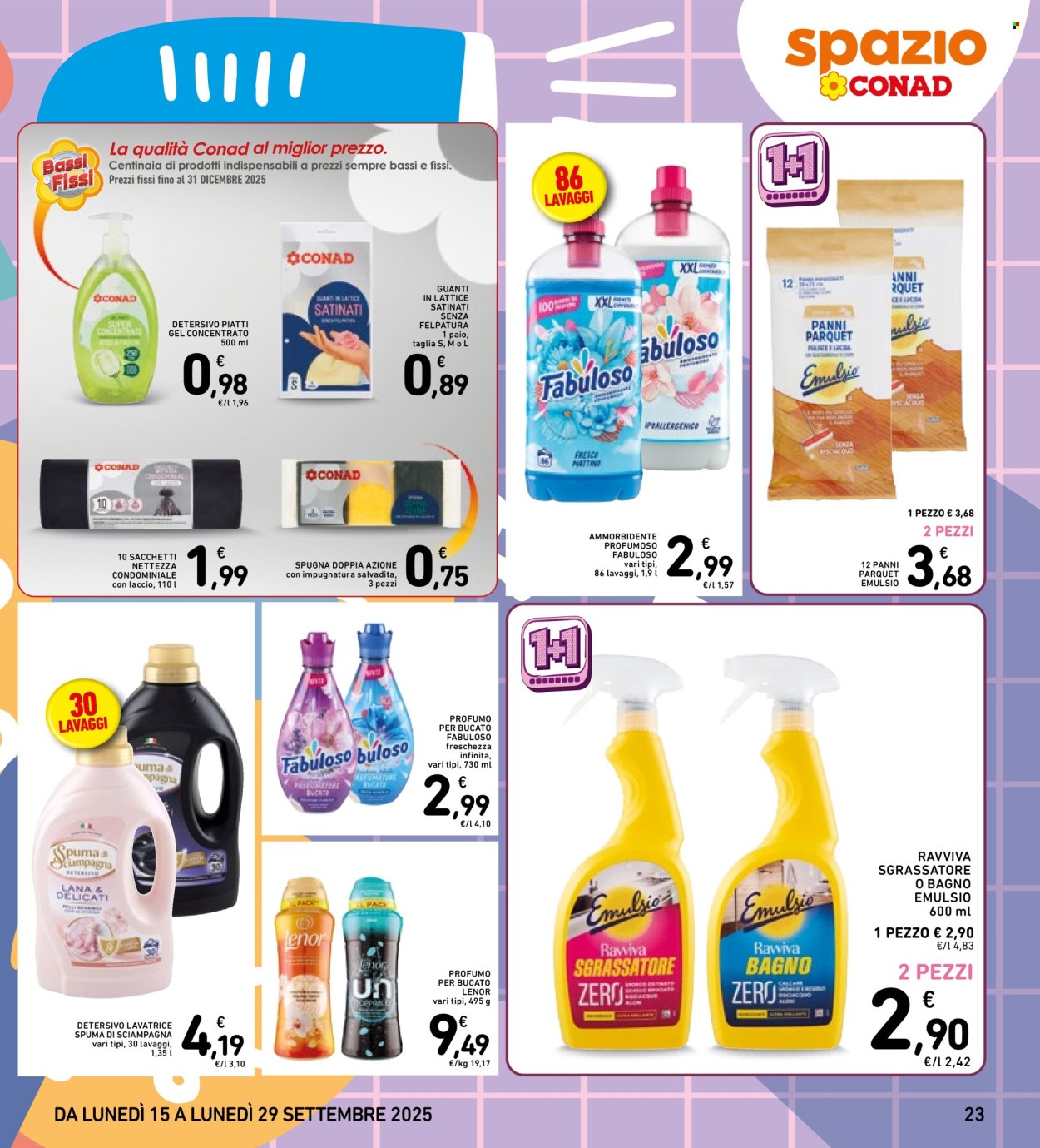 Volantino Spazio Conad - 15/9/2025 - 29/9/2025. Pagina 23