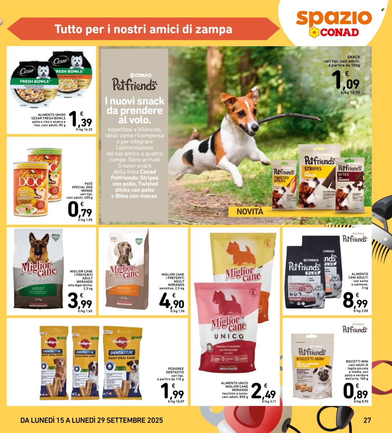 Volantino Spazio Conad - 15/9/2025 - 29/9/2025. Pagina 27