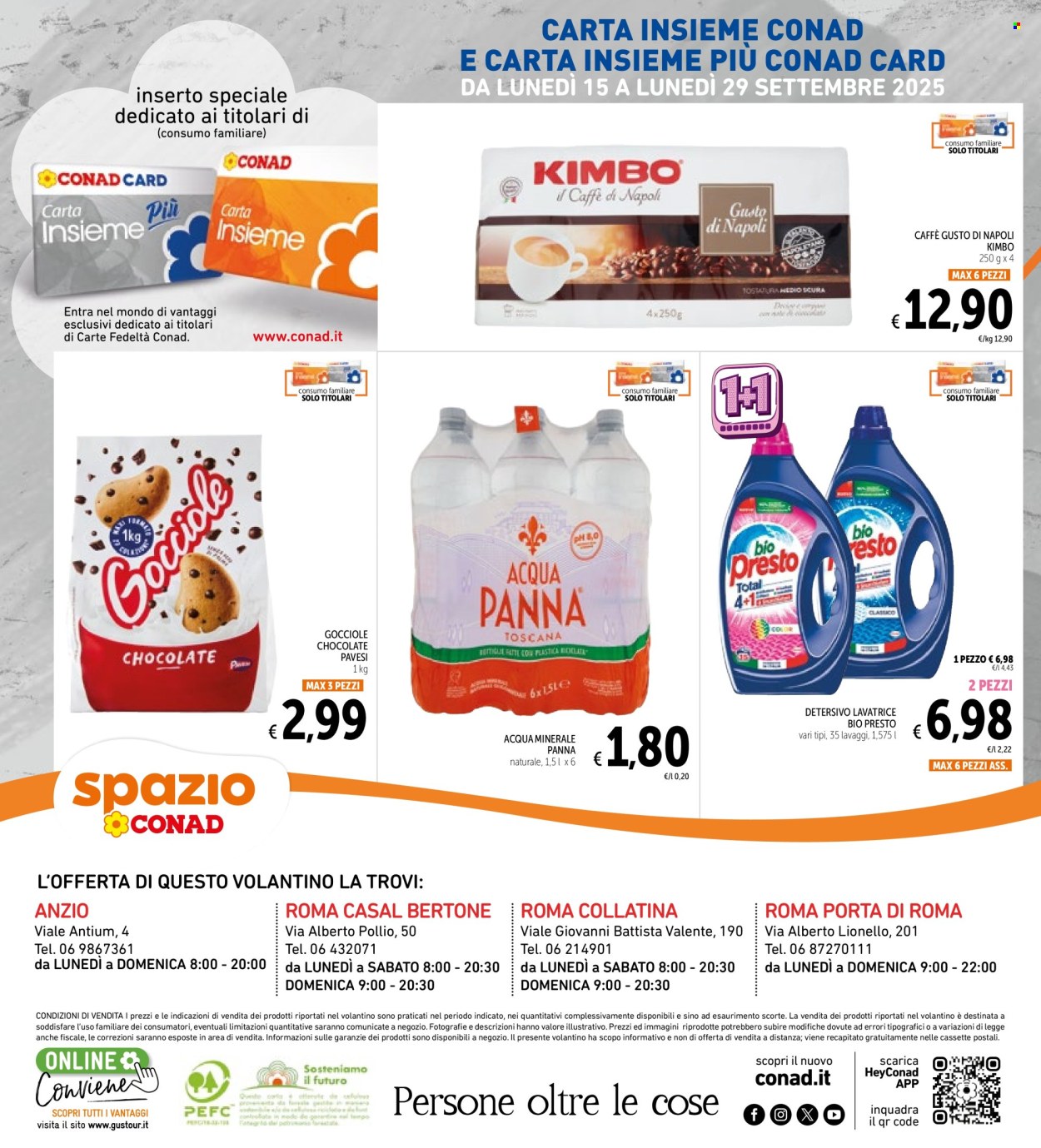 Volantino Spazio Conad - 15/9/2025 - 29/9/2025. Pagina 32