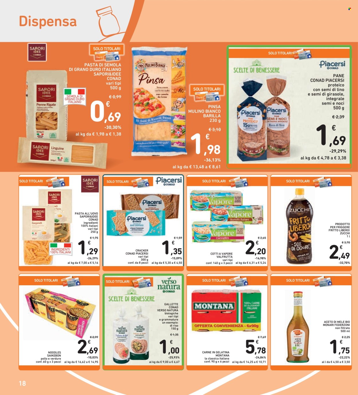 Volantino Spazio Conad - 15/9/2025 - 25/9/2025. Pagina 18
