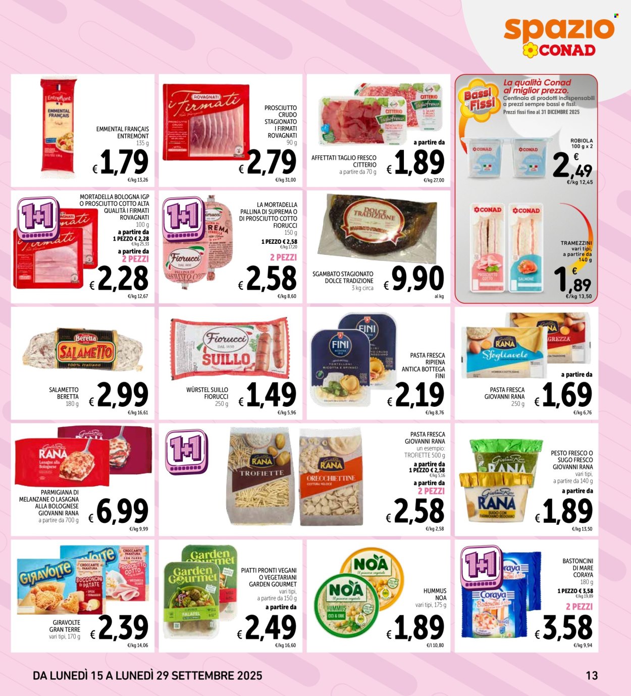 Volantino Spazio Conad - 15/9/2025 - 29/9/2025. Pagina 13