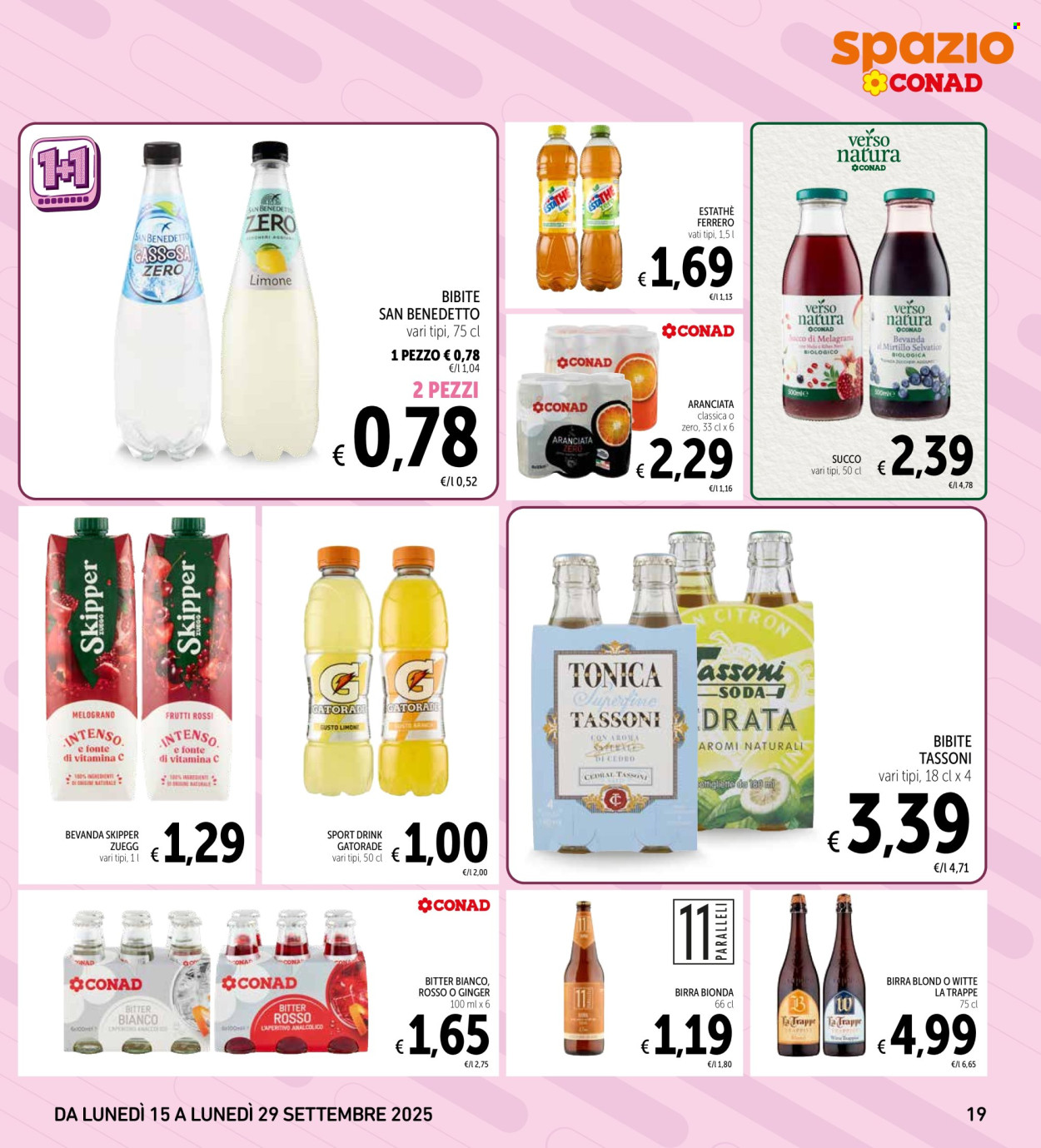 Volantino Spazio Conad - 15/9/2025 - 29/9/2025. Pagina 19