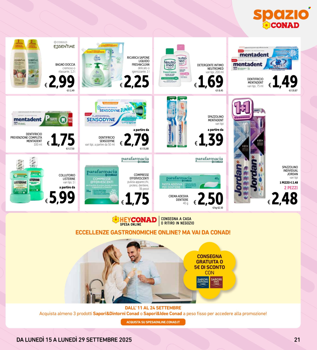 Volantino Spazio Conad - 15/9/2025 - 29/9/2025. Pagina 21