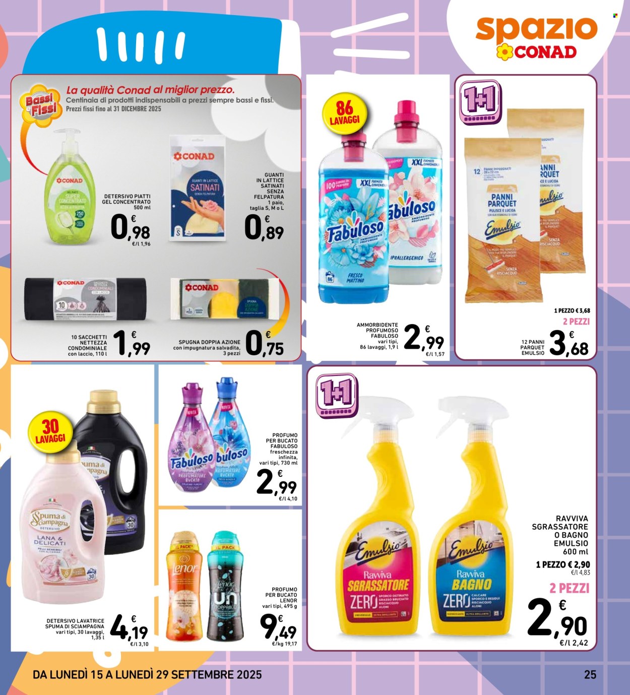 Volantino Spazio Conad - 15/9/2025 - 29/9/2025. Pagina 25