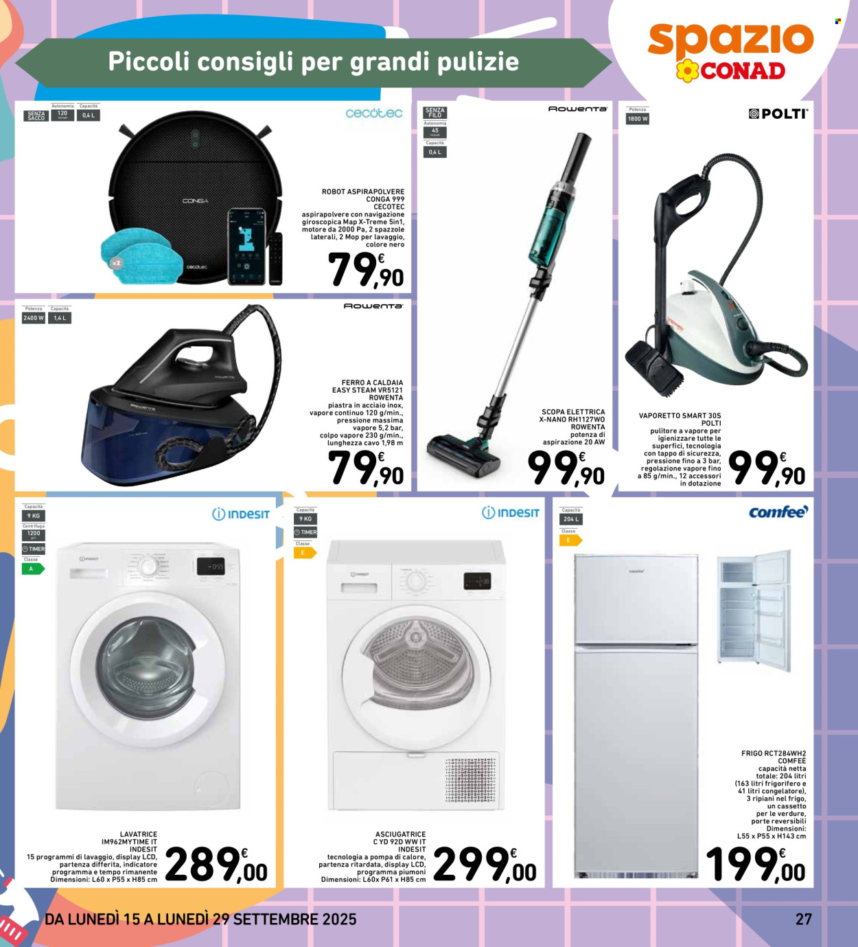 Volantino Spazio Conad - 15/9/2025 - 29/9/2025. Pagina 27
