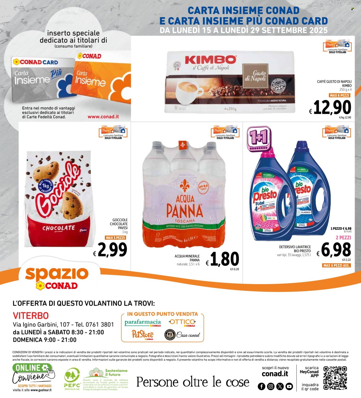 Volantino Spazio Conad - 15/9/2025 - 29/9/2025. Pagina 32