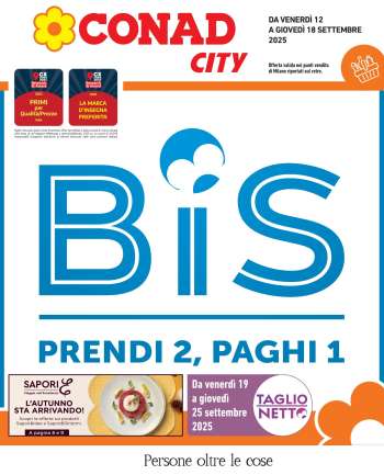Volantino Conad City - 12/9/2025 - 18/9/2025.