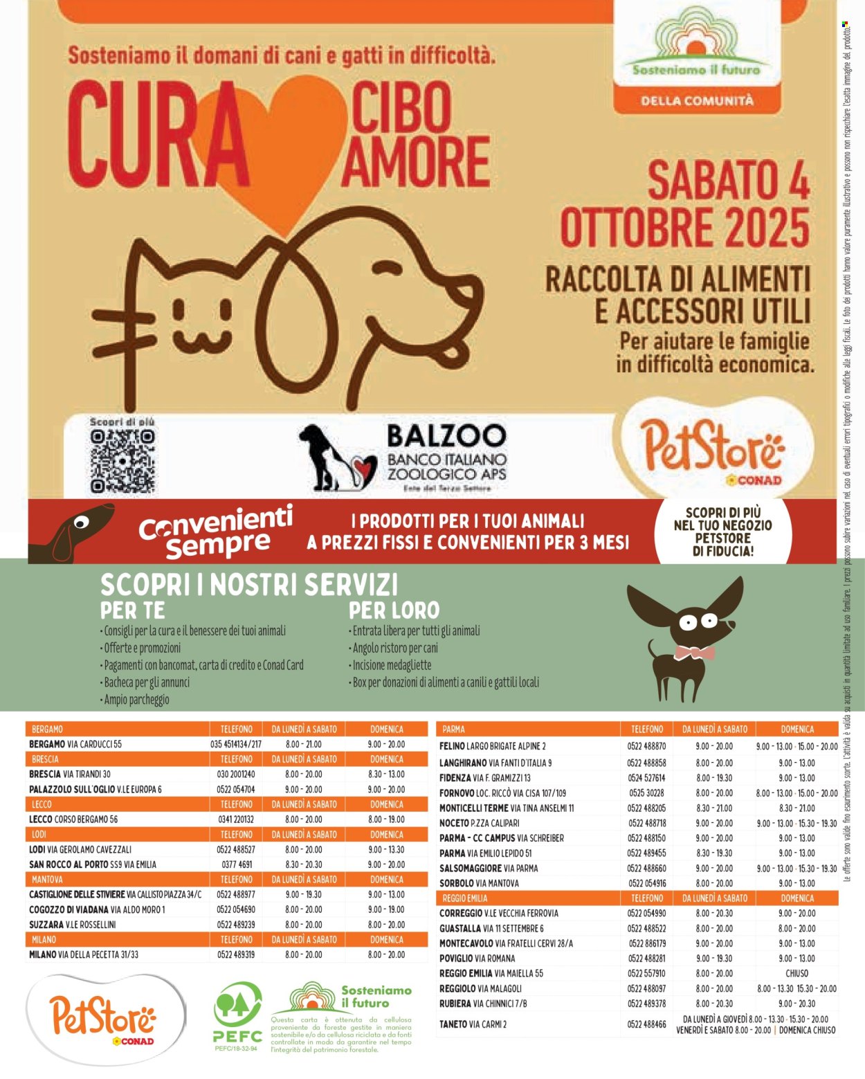 Volantino Pet Store Conad - 10/9/2025 - 7/10/2025. Pagina 8