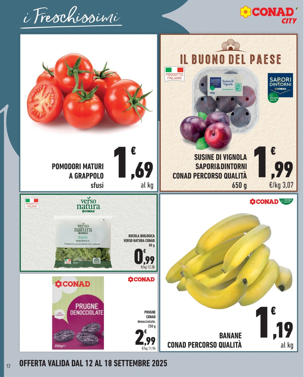 Volantino Conad City - 12/9/2025 - 18/9/2025. Pagina 12